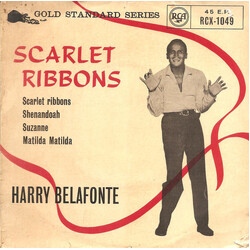 Harry Belafonte Scarlet Ribbons USED VINYL 7INCH 45 RPM EP