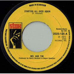 Mel & Tim Starting All Over Again USED VINYL 7INCH 45 RPM
