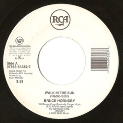 Bruce Hornsby Walk In The Sun USED VINYL 7INCH 45 RPM SINGLE