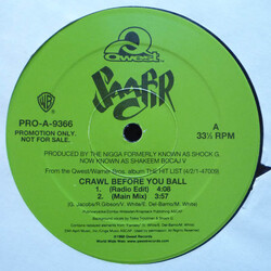 Saafir Crawl Before You Ball USED VINYL 12INCH 33 S RPM PROMO