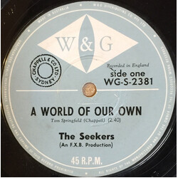 The Seekers A World Of Our Own USED VINYL 7INCH 45 RPM SINGLE