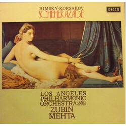 Nikolai Rimsky-Korsakov / Zubin Mehta / Los Angeles Philharmonic Orchestra Scheherazade Vinyl LP USED