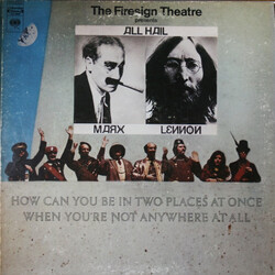 The Firesign Theatre How Can You Be In Two Places At Once When You're Not Anywhere At All Vinyl LP USED