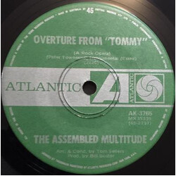 The Assembled Multitude Overture From Tommy (A Rock Opera) USED VINYL 7INCH 45 RPM SINGLE