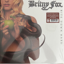 Britny Fox Bite Down Hard Vinyl LP USED