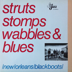 New Orleans Black Boots Struts, Stomps, Wabbles & Blues Vinyl LP USED