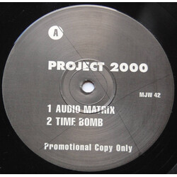 Project 2000 Audio Matrix USED VINYL 12INCH PROMO