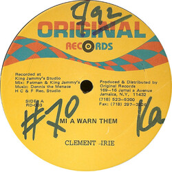Clement Irie Mi A Warn Them Vinyl 12" USED