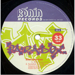 Paradox (2) Soul Feels Free (Vocal) / Jailbreak (House Tip) USED VINYL 12INCH 33 S RPM