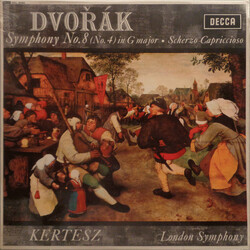 Antonín Dvořák / István Kertész / The London Symphony Orchestra Symphony No. 8 (No. 4) In G Major ● Scherzo Capriccioso Vinyl LP USED