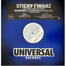 Sticky Fingaz Selections From The Album Blacktrash: The Autobiography Of Kirk Jones (Clean Versions) Vinyl 12" USED