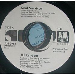 Al Green Soul Survivor USED VINYL 7INCH 45 RPM PROMO