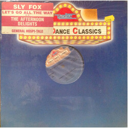 The Afternoon Delights / Sly Fox General Hospi-tale / Let's Go All The Way USED VINYL 12INCH 33 S RPM