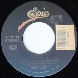 Billy Joel All Shook Up USED VINYL 7INCH 45 RPM SINGLE STEREO