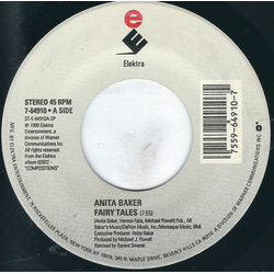 Anita Baker Fairy Tales Vinyl 7" USED