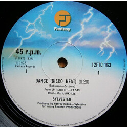 Sylvester Dance (Disco Heat) USED VINYL 12INCH 45 RPM SINGLE