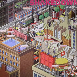 Shakedown Love Game USED VINYL 12INCH 33 S RPM