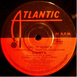 Stacey Q Two Of Hearts VINYL 7" USED