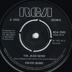 David Bowie The Jean Genie USED VINYL 7INCH 45 RPM SINGLE REISSUE