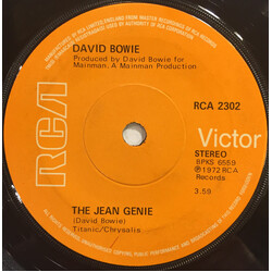 David Bowie The Jean Genie USED VINYL 7INCH 45 RPM SINGLE