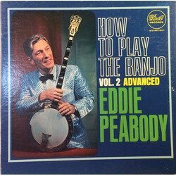 Eddie Peabody How To Play The Banjo Vol. 2 Advanced Vinyl LP USED
