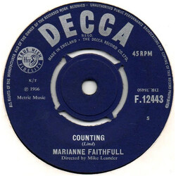 Marianne Faithfull Counting USED VINYL 7INCH 45 RPM SINGLE