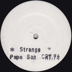 Papa San Strange USED VINYL 12INCH 45 RPM WHITE LABEL