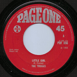 The Troggs Little Girl USED VINYL 7INCH 45 RPM SINGLE