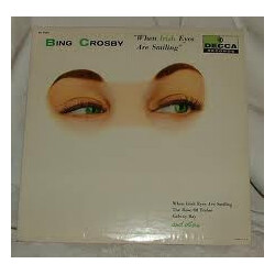 Bing Crosby When Irish Eyes Are Smiling Vinyl LP USED
