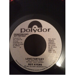 Roy Ayers Love Fantasy USED VINYL 7INCH 45 RPM SINGLE PROMO STEREO