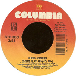 Kris Kross Warm It Up VINYL 7" USED