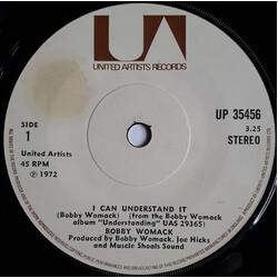 Bobby Womack I Can Understand It USED VINYL 7INCH 45 RPM SINGLE STEREO