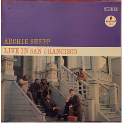 Archie Shepp Live In San Francisco Vinyl LP USED