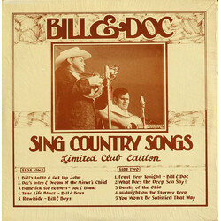 Bill Monroe / Doc Watson Bill & Doc Sing Country Songs Vinyl LP USED
