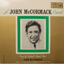 John McCormack (2) A John McCormack Concert Vinyl LP USED