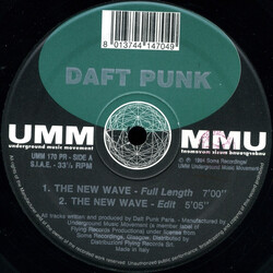 Daft Punk The New Wave USED VINYL 12INCH 33 S RPM