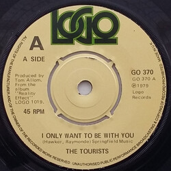 The Tourists I Only Want To Be With You USED VINYL 7INCH SINGLE 45 RPM