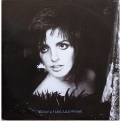 Liza Minnelli So Sorry, I Said USED VINYL 12INCH 45 RPM SINGLE