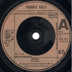 Frankie Valli / Gary Brown (2) Grease Vinyl 7" USED