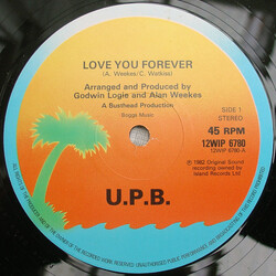 U.P.B. Love You Forever USED VINYL 12INCH 45 RPM