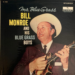 Bill Monroe & His Blue Grass Boys Mr. Blue Grass Vinyl LP USED