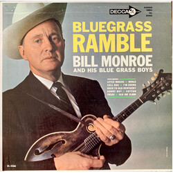 Bill Monroe & His Blue Grass Boys Bluegrass Ramble Vinyl LP USED