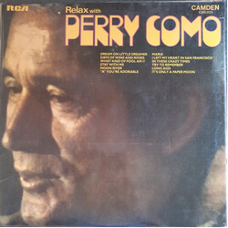Perry Como Relax With Perry Como Vinyl LP USED