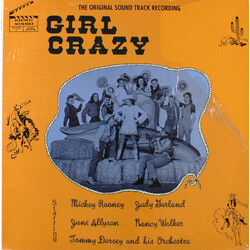 Judy Garland / Mickey Rooney Girl Crazy: The Original Soundtrack Recording Vinyl LP USED