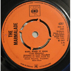 The Marmalade Baby Make It Soon USED VINYL 7INCH 45 RPM