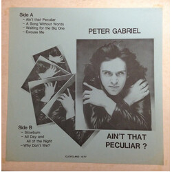 Peter Gabriel Ain't That Peculiar ? Vinyl LP USED