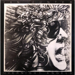 Ian Hunter Overnight Angels Vinyl LP USED