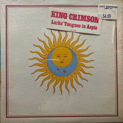 King Crimson Larks' Tongues In Aspic Vinyl LP USED