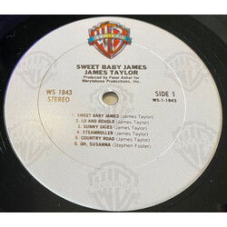 James Taylor (2) Sweet Baby James Vinyl LP USED