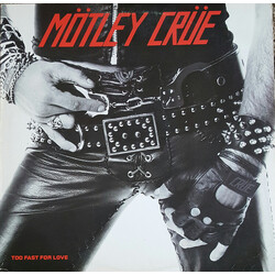 Mötley Crüe Too Fast For Love Vinyl LP USED